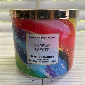 Bath & Body Works 3-Wick Candle - Rainbow Waves